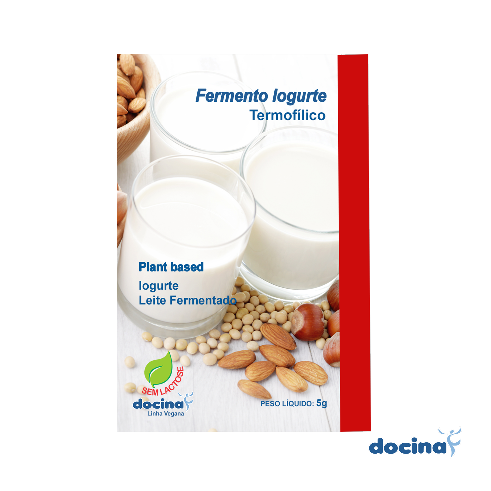 Fermento Iogurtes Veganos - Faz 2 Litros